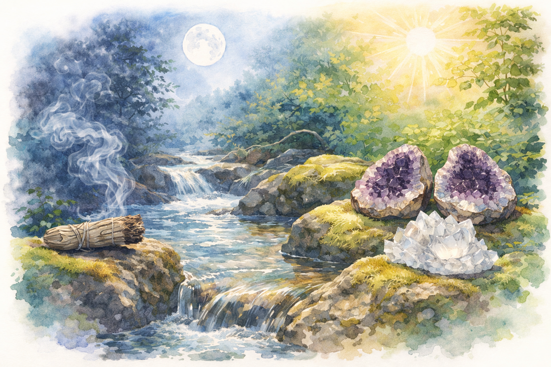 Comment purifier et recharger ses pierres naturelles ? Méthodes simples et fiables