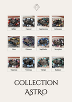 Bracelet Astrologique Les Gemmes d’Astra – Signe & packaging au choix