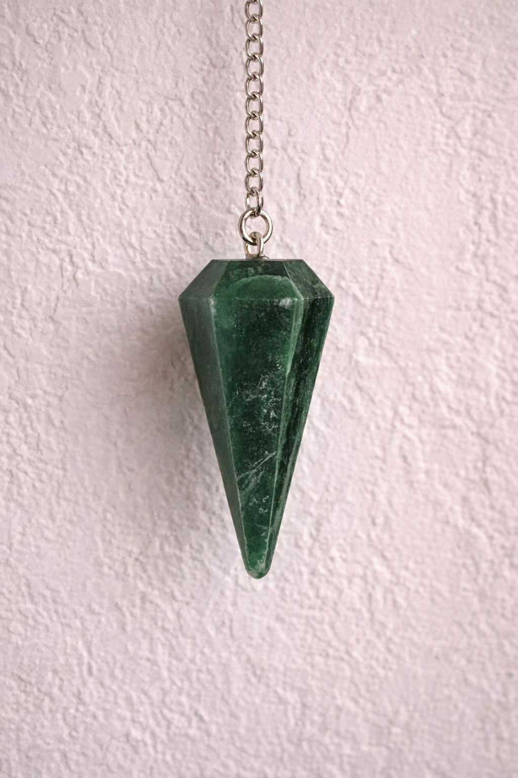Pendule conique en aventurine
