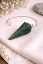 Pendule conique en aventurine