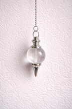 Pendule sphérique en cristal de roche
