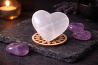 Coeur en sélénite